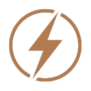 Clock + lightning bolt combo Clock + lightning bolt combo