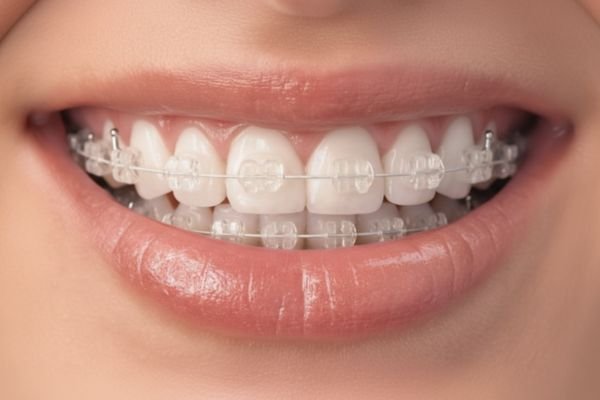 Ceramic Clear Braces by Dr Nikhil Sharma – Specialist Orthodontist in Dubai.